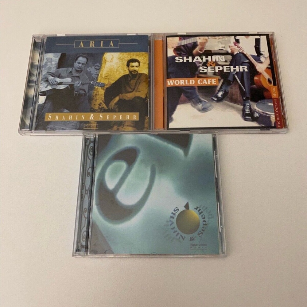 Shahin & Sepehr World Cafe / Aria Higher / Self Titled (aka E) CD Like New